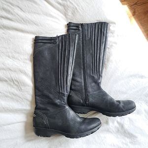 MERRELL Leather black tall boots